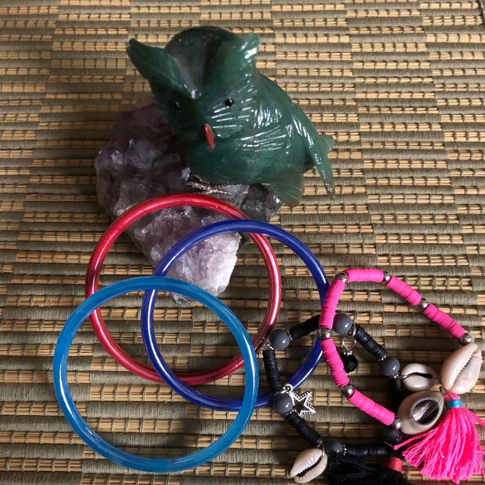 5 bracelets